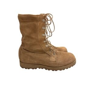 Belleville ICWT Men's 7.5R Tan Suede Gore-Tex Made in USA Military Combat Boots